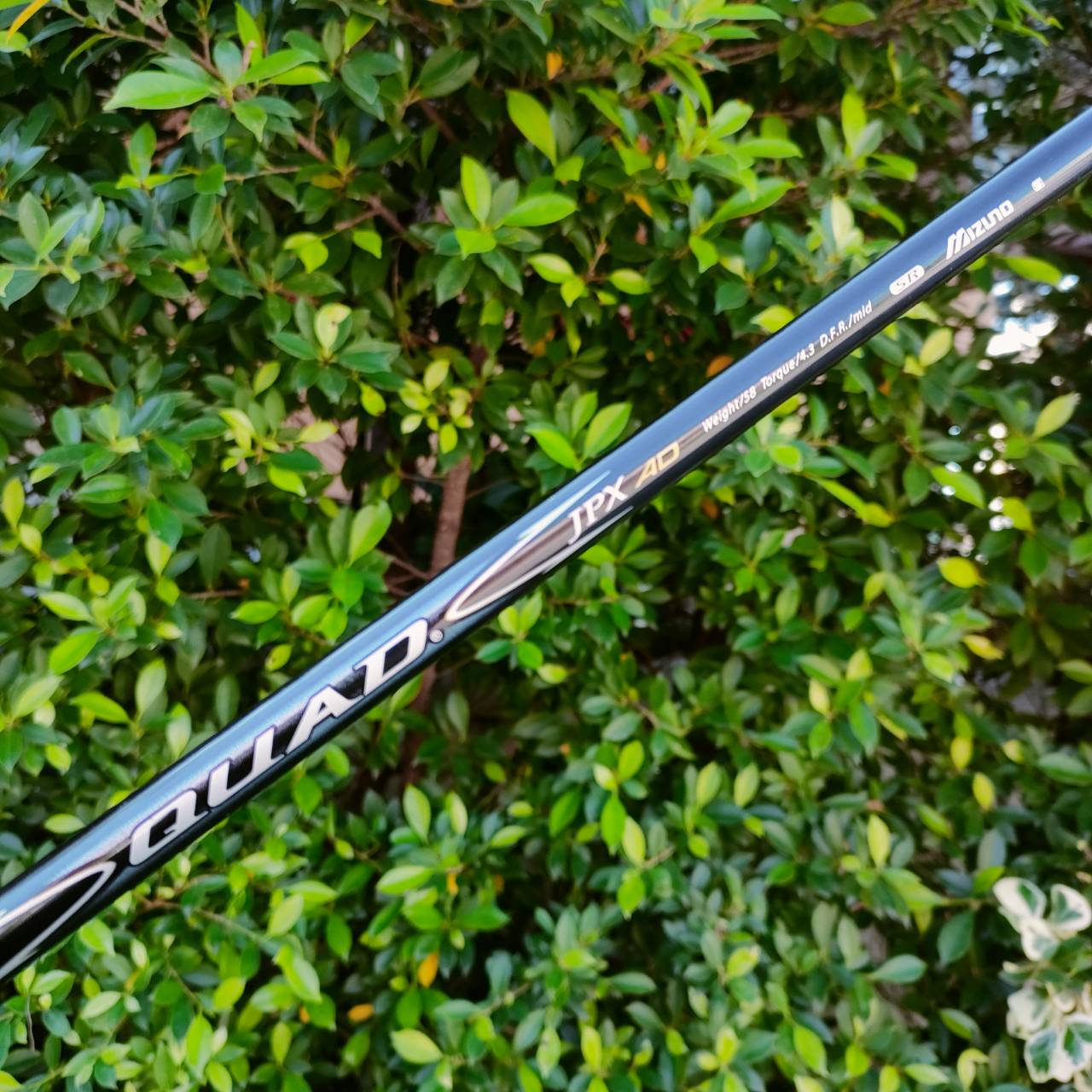 HYBRID 4 MIZUNO JPX 4D องศา 23 ก้าน QUAD JPX AD FLEX SR รูปทรงออกแบบให้เหลี่ยมเป็นมิติขึ้น!! เพื่อให้เกิด HIGH M.O.I. ตีตรงมากๆ!! ไม้กอล์ฟมือสอง ของแท้ BY NakaraLuxurious