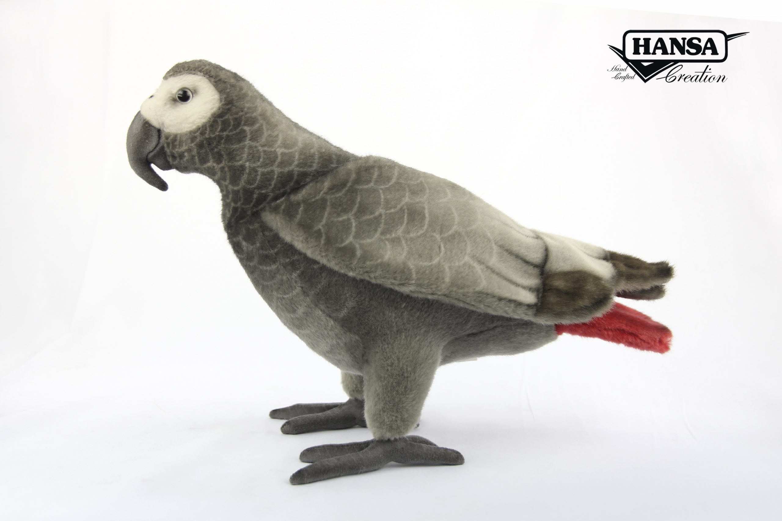 7985 African Gray Parrot 33cm. L
