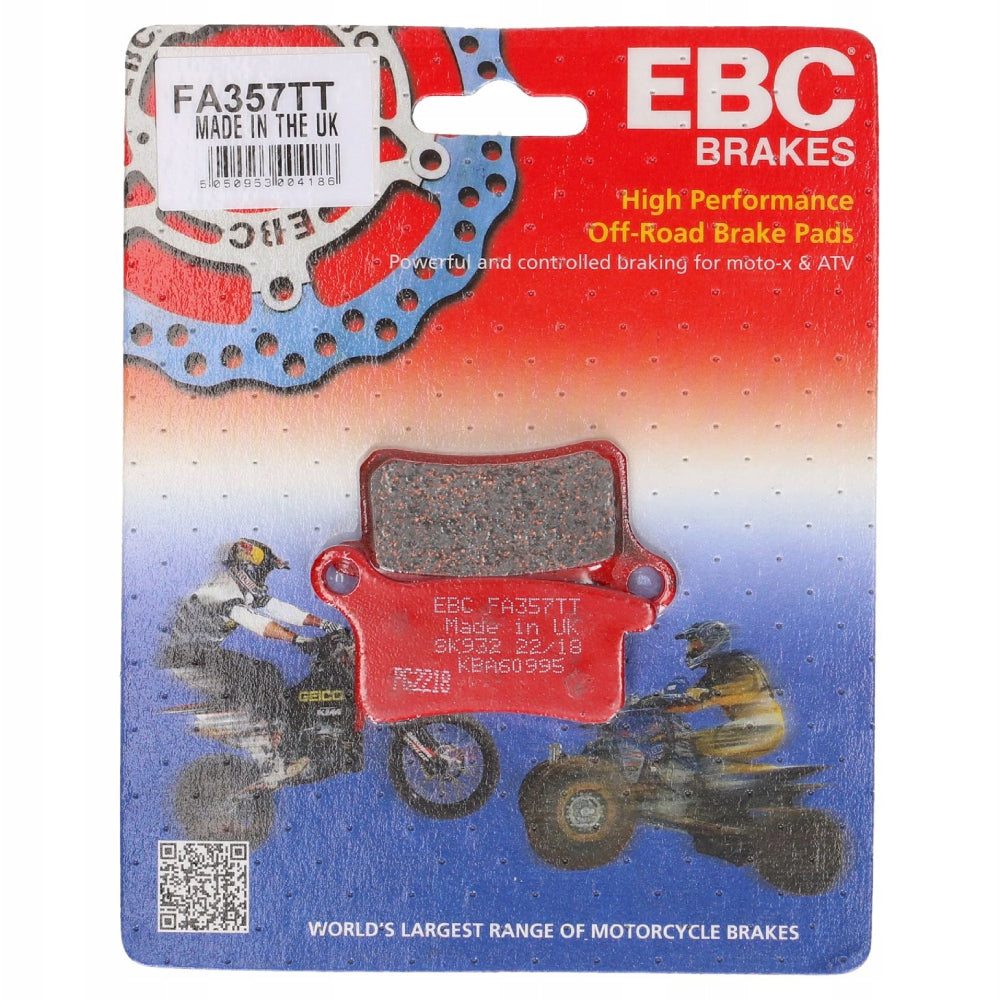 ผ้าเบรค EBC FA357TT CARBON - ผ้าเบรคหน้า/หลัง KTM 65 04-22, KTM 85 03-11, HUSQVARNA TC65 17-22, GAS GAS MC65 21-23