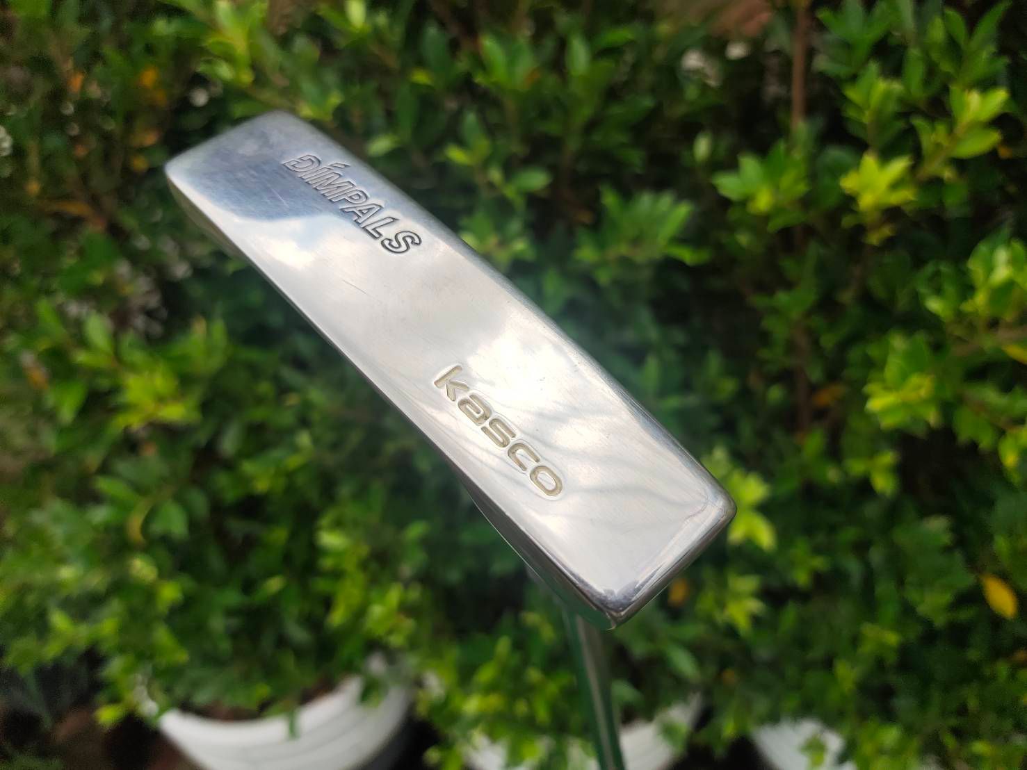 PUTTER KASCO DIMPALS ของผู้หญิง สภาพไม้สวยมาก น้ำหนักดีมากๆ และหน้า MILLED เกาะไลน์มาก ความยาว 33 นิ้ว