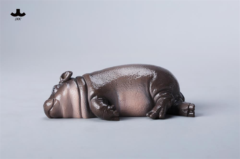 [สั่งจอง]JXK JXK268 : Baby Hippopotamus Figurine: MooDeng 3