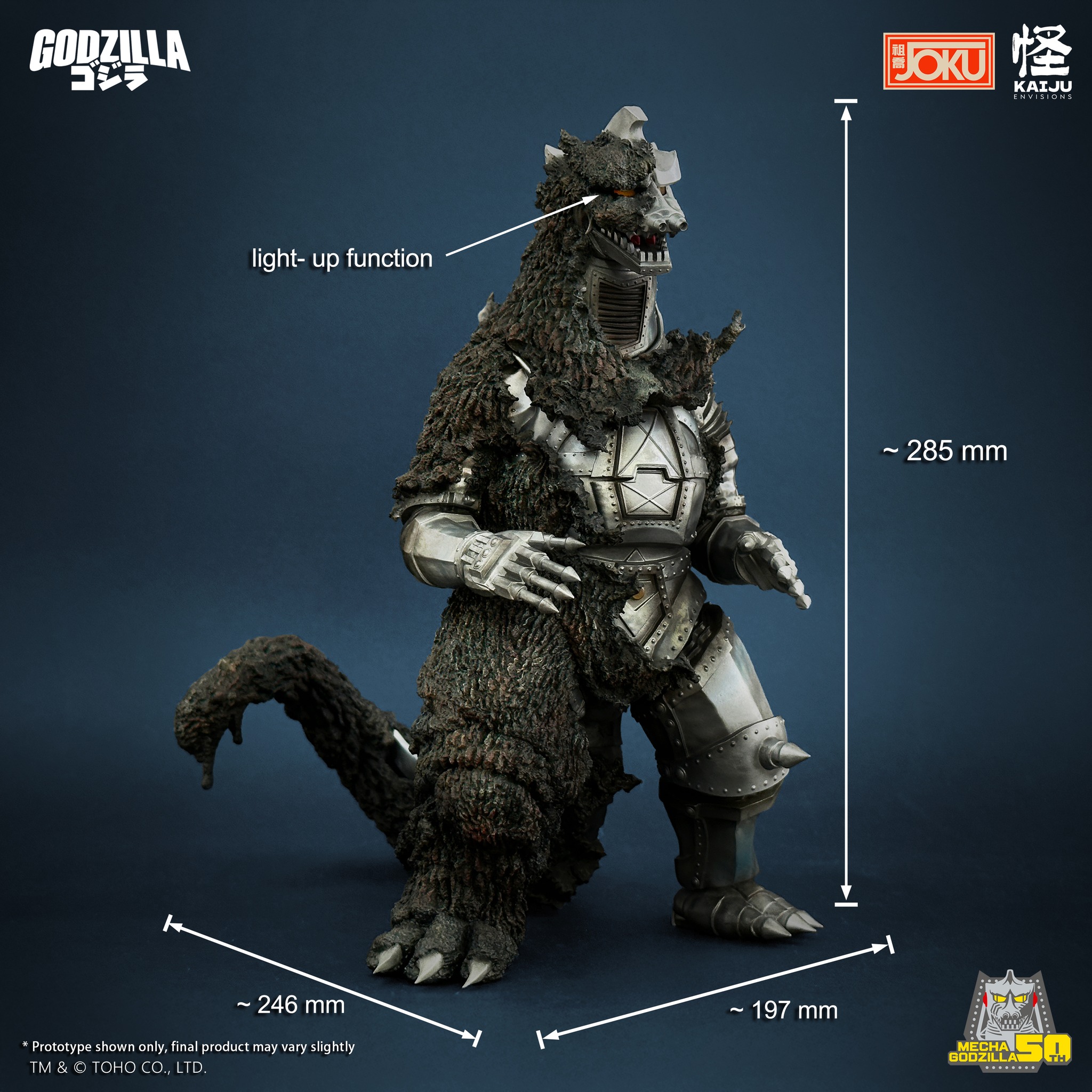 [สั่งจอง]JOKU Production : Mechagodzilla 1974 (Reveal Ver)