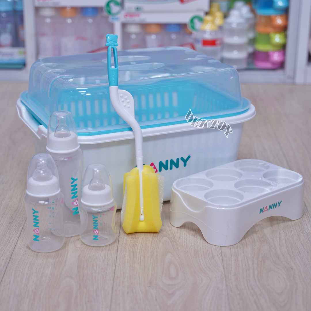 Nanny แนนนี่ เซ็ทกล่องเก็บขวดนม 6 ชิ้น S7-N216