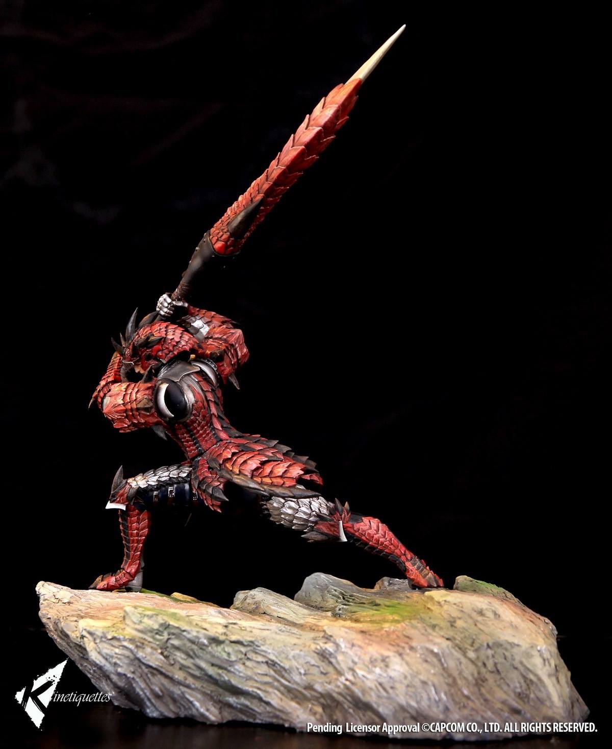 [สั่งจอง]Kinetiquettes 1/10 scale : RATHALOS - THE KING OF THE SKIES