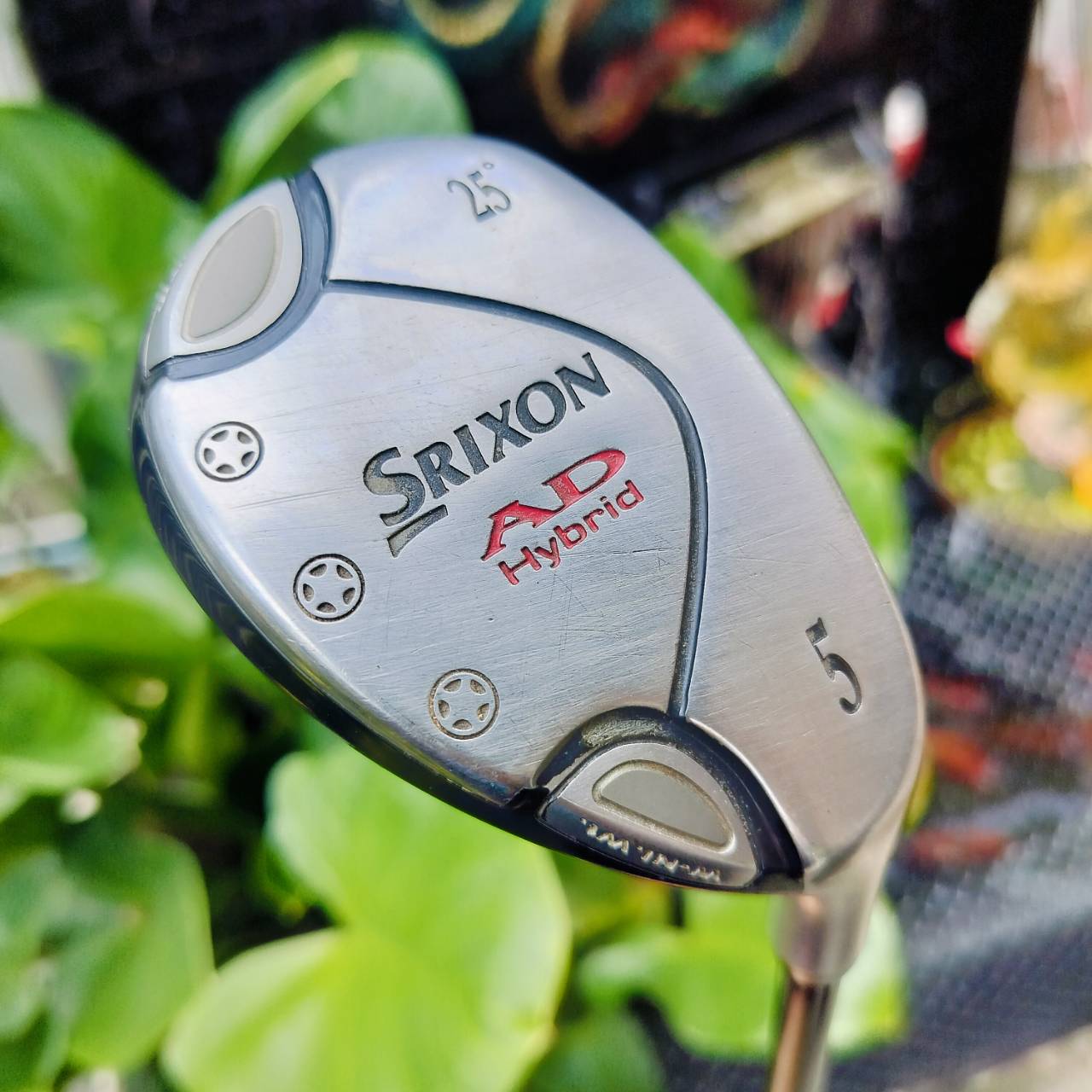 UT SRIXON AD HYBRID องศา 25 ก้าน SV-3009 FLEX R ไฮบริดญี่ปุ่น ฟีลลิ่งดีมากๆ ตีโดนง่าย รูปทรงตอนจรดไม้สวยน่าตี เสียงเพราะใส วัสดุและกรรมวิธีผลิตดีอย่างมาก ของดีเกินราคา ไม้กอล์ฟพรีเมี่ยมญี่ปุ่นมือสอง By NakaraLuxurious