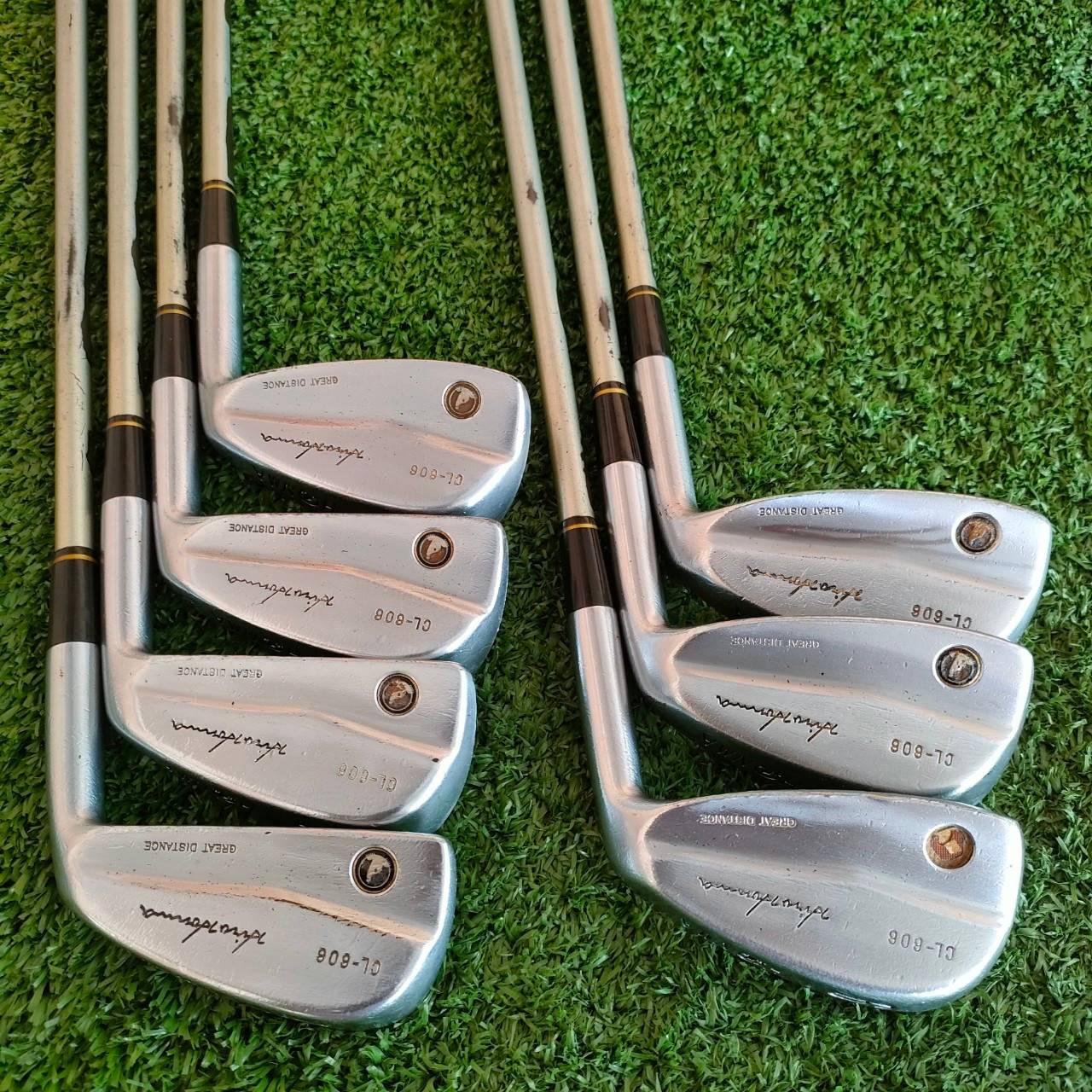 ชุดเหล็ก HONMA CL608 มีเหล็ก 5-10 11 ก้านกราไฟต์ HIRO HONMA แท้สุดยอดเหล็ก FORGED JAPAN SAKATA ไม้กอล์ฟมือสอง ของแท้ BY NakaraLuxurious