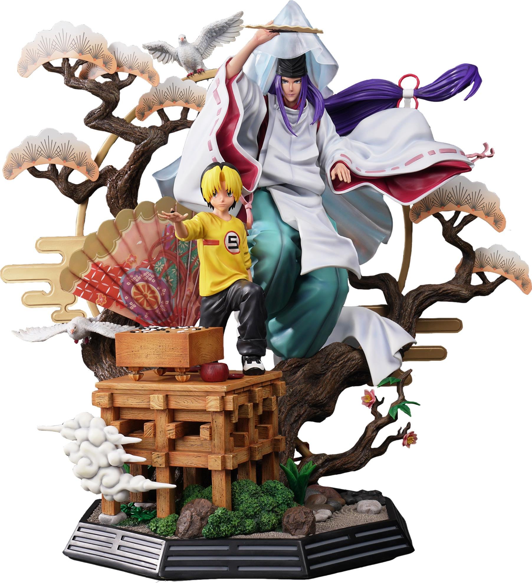[สั่งจอง]HEX Collectibles 1/6 : Hikaru no Go-Shindou Hikaru & Fujiwara no Sai: The Divine Move