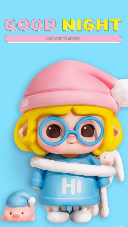 [สั่งจอง]Molly Traveller Big / MINICO Good Night Figurine