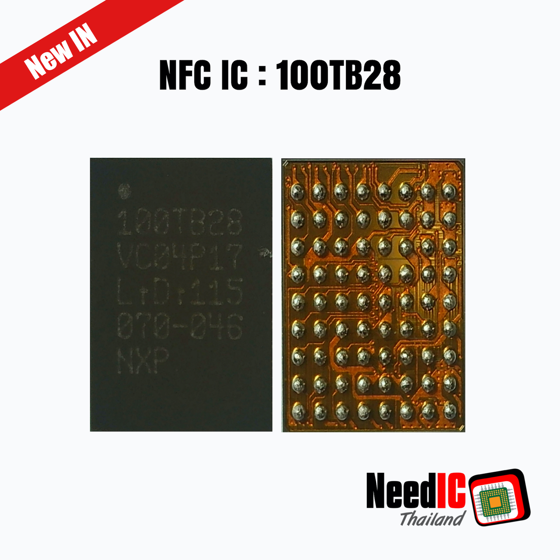 NFC IC : 100TB28 สำหรับ One Plus 9