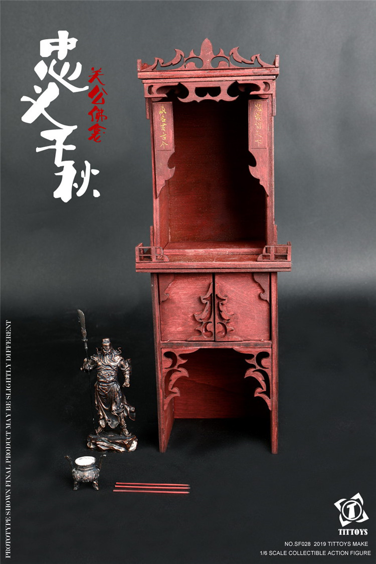 [สั่งจอง] TITTOYS 1/6 SF027/SF028 Guan Gong Buddhist Temple Standard/Deluxe Ver.