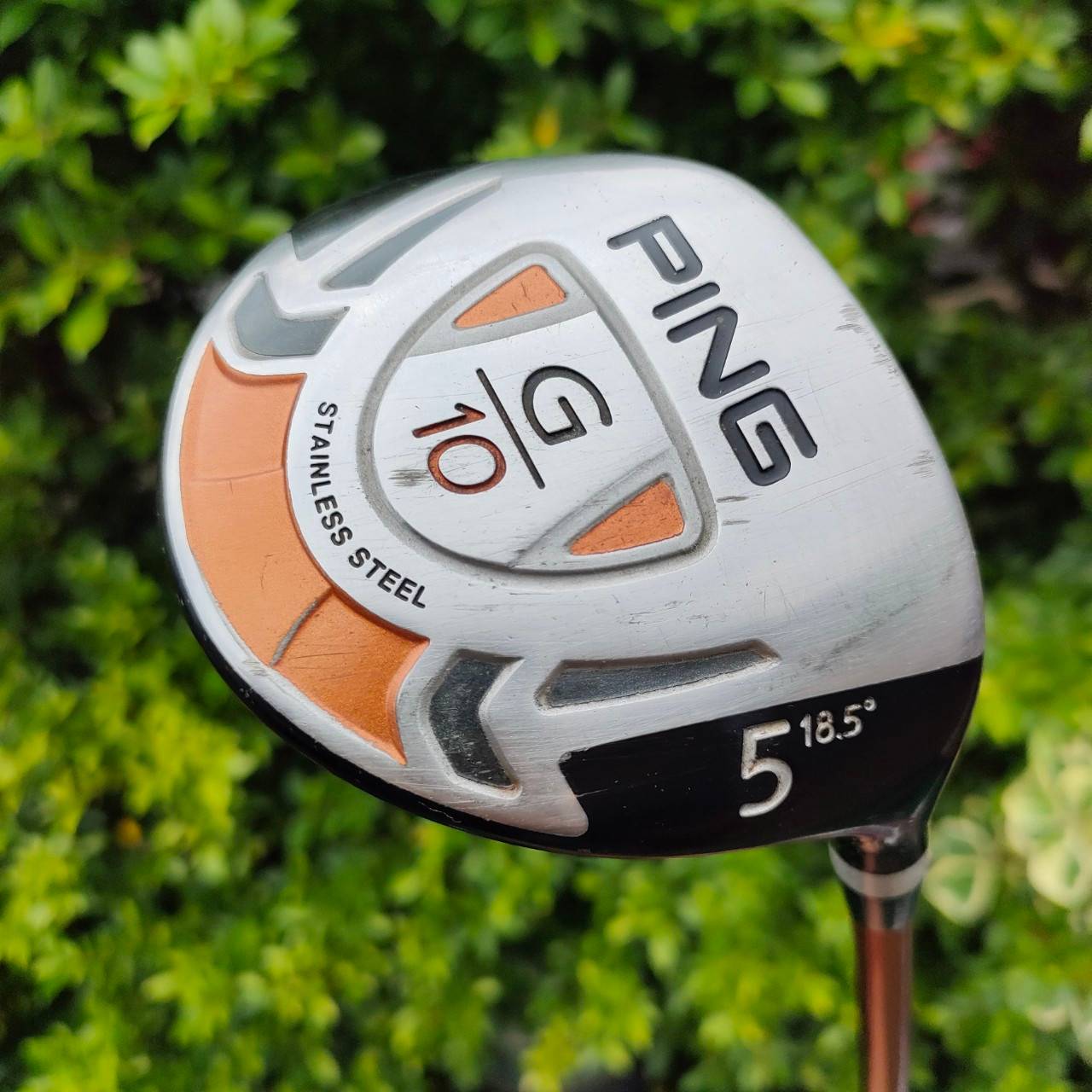 FW5 PING G10 องศา 18.5 ก้าน TFC129 F FLEX S ขึ้นชื่อลือชา ด้วยความตีไกลจัดๆ ตีดีมาก!! ไม้กอล์ฟมือสอง ของแท้ BY NakaraLuxurious