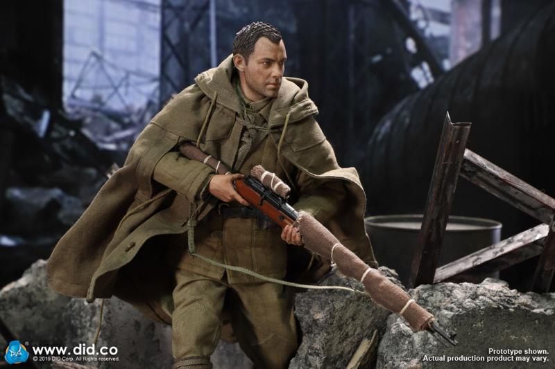 [สั่งจอง]DID 1/6 R80139A/B Battle of Stalingrad 1942 Vasily Grigoryevich Zaytsev 10th
