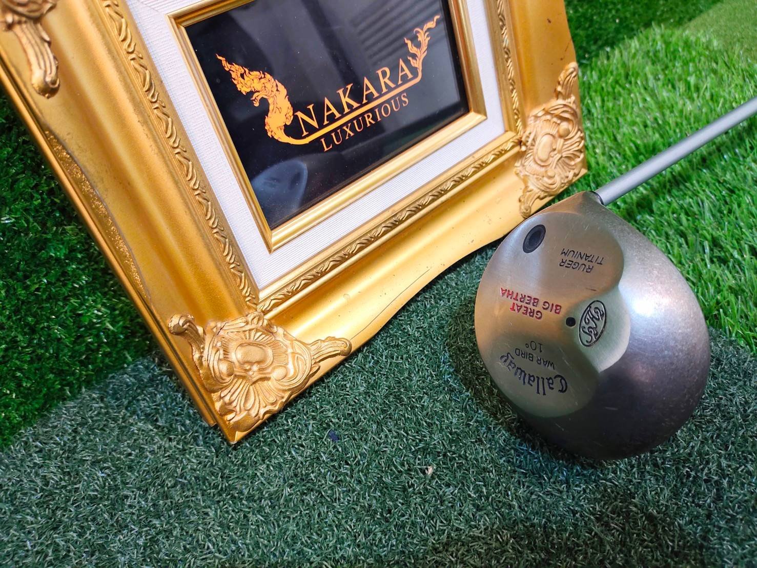 Driver Callaway GREAT BIG RUGER TITANIUM วัสดุพิเศษ