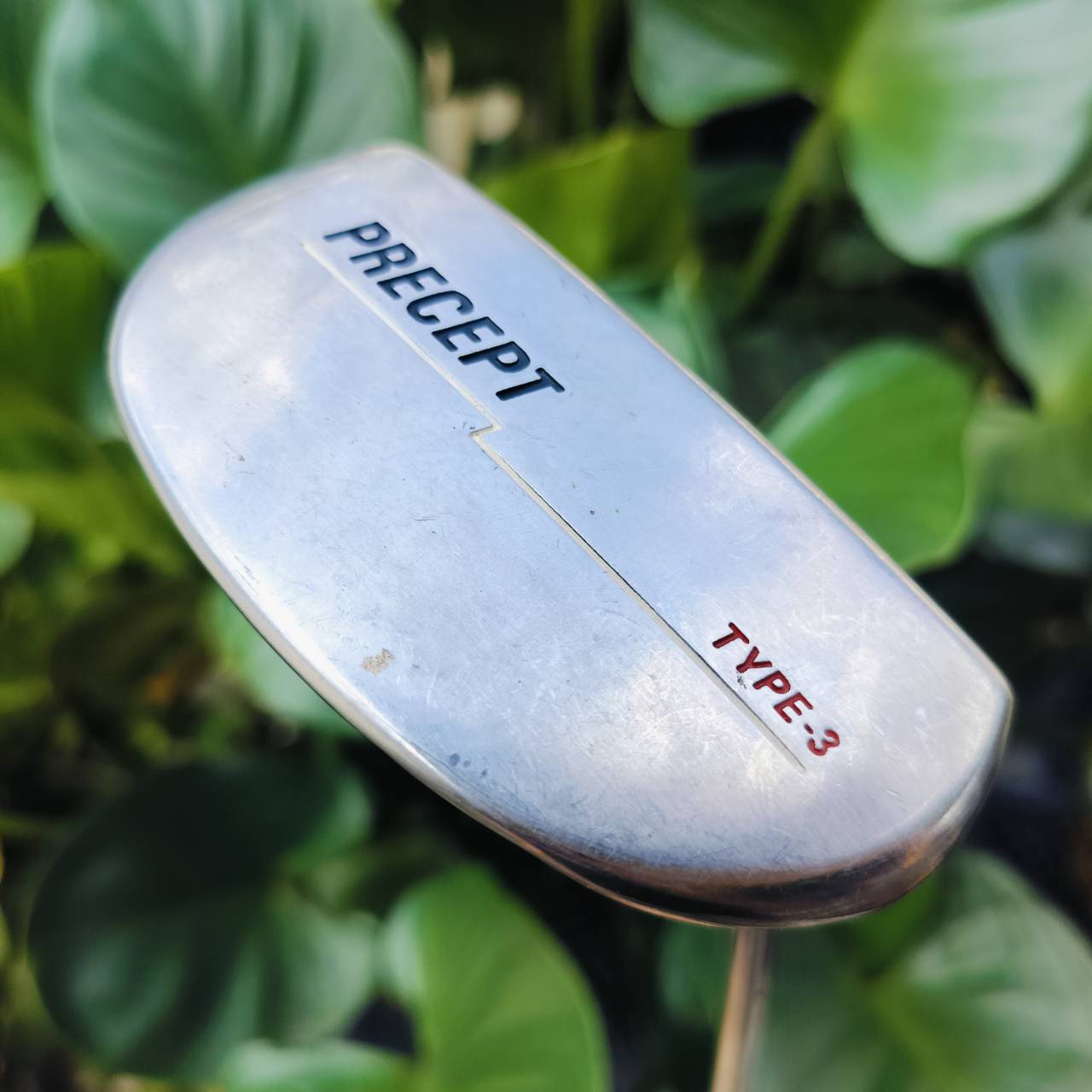 PUTTER BRIDGESTONE PRECEPT TYPE-3 ความยาว 34 นิ้ว พัตต์เตอร์ญี่ปุ่น ทรงมอลเล็ต พัตต์ง่าย ชดเชยสูง วัสดุพรีเมี่ยม เส้นเล็งดีมาก ไม้กอล์ฟพรีเมี่ยมมือสอง ของแท้ By NakaraLuxurious