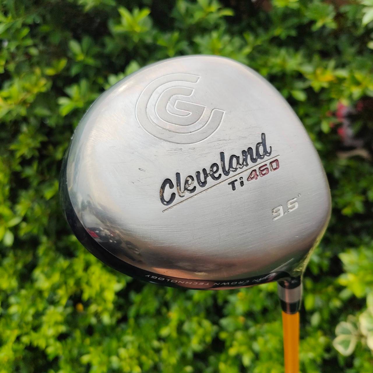 DRIVER CLEVELAND Ti460 องศา 9.5 ก้าน UST MAMIYA PROFORCE V2 FLEX R วัสดุเบต้าไทเทเนี่ยมแท้ หน้าเด้ง 460CC หน้ากว้างมาก!! ไม้กอล์ฟมือสอง ของแท้ BY NakaraLuxurious