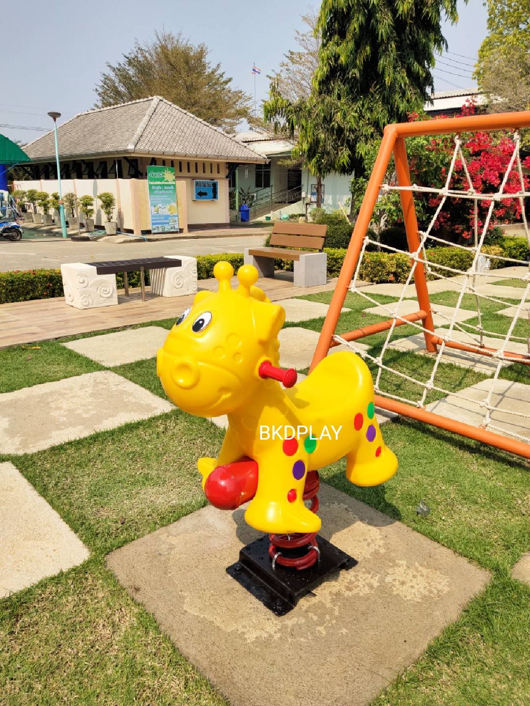 เครื่องเล่นสนามสุดอลังการ Kids zone V, เครื่องเล่นเด็ก สนามกลางแจ้ง สวนสนุก, ของเล่นสนาม สวนสาธารณะ,ครุภัณฑ์สนามเด็กเล่น, สพฐ,โครงการโรงเรียนประชารัฐ เทศบาล ศูนย์พัฒนาเด็กเล็ก