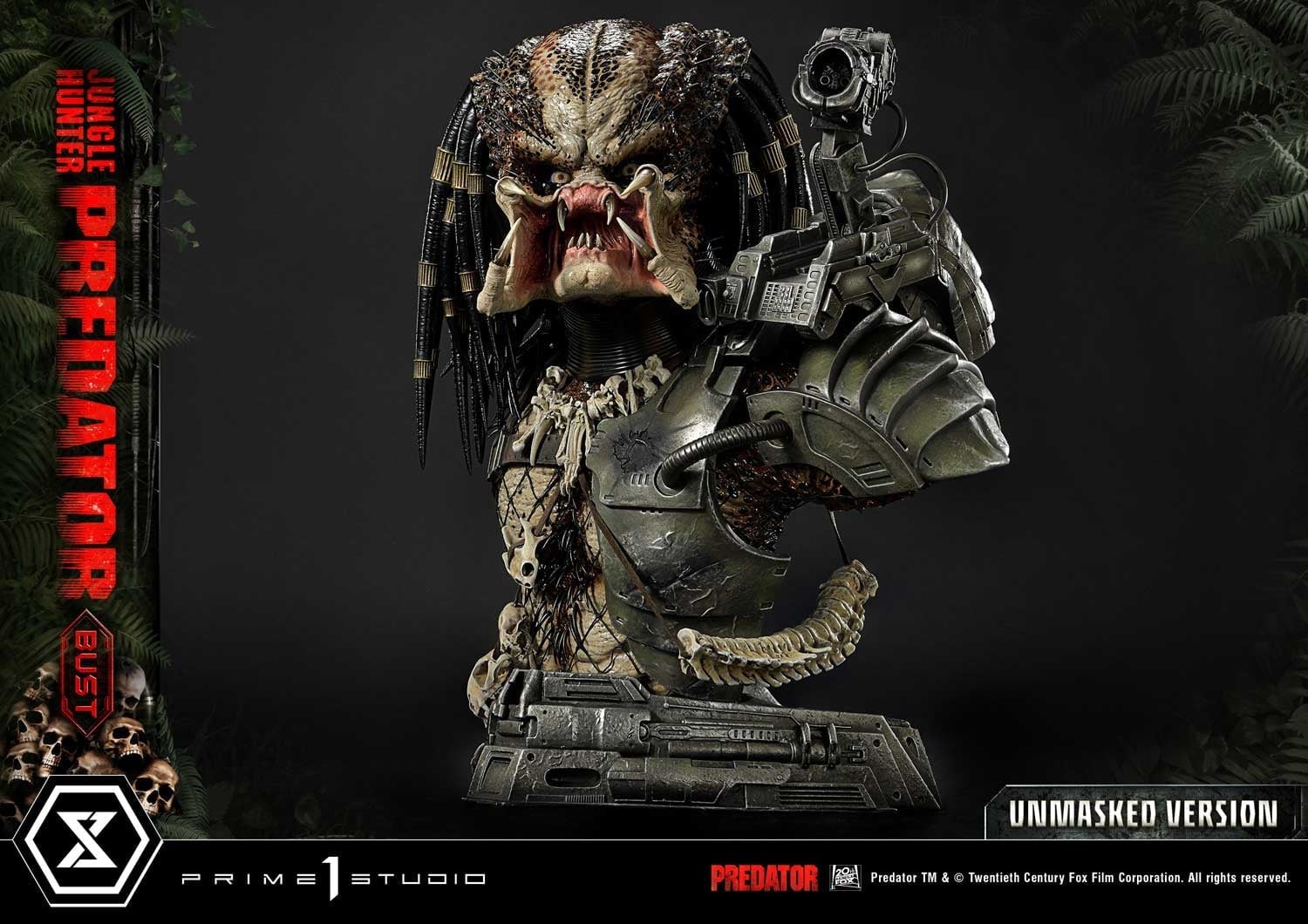 [สั่งจอง]Prime 1 Studio 1/3 : Jungle Hunter Predator Bust (Predator 1987)