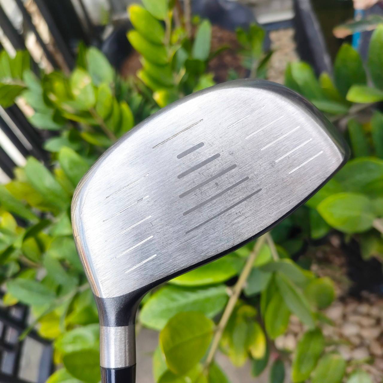 ** มีรอยบุบ 1 จุด ** DRIVER CLEVELAND HI BORE องศา 9.5 ก้าน SUPER FERRITE CARBON FLEX S-2 กระดองปาดลง ตำให้จุด CG ลงต่ำเป็นอย่างมาก ตีลูกลอยง่าย เด้งไกล ไม้กอล์ฟพรีเมี่ยมของแท้ By NakaraLuxurious