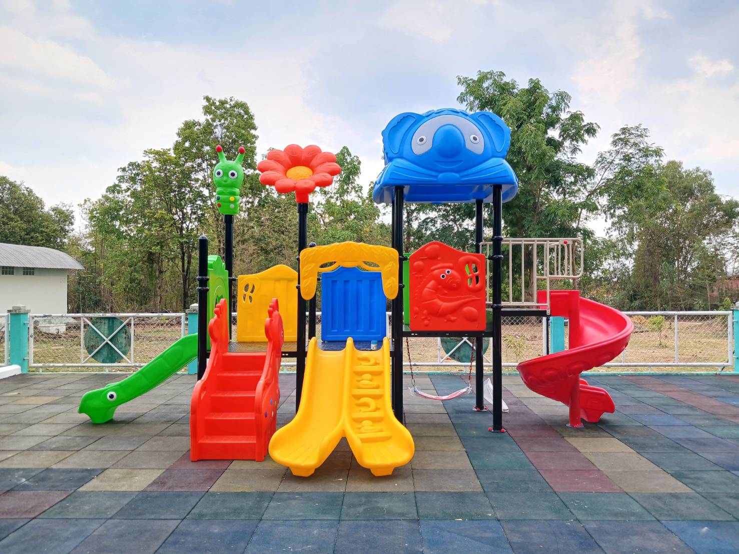 ชุดโปรโมชั่น เครื่องเล่นละ 82,000 บาท เครื่องเล่นสนามกลางแจ้ง ,สนามเด็กเล่น,เครื่องเล่นสนามราคาถูก OutdoorPlayground , ของเล่นสนาม