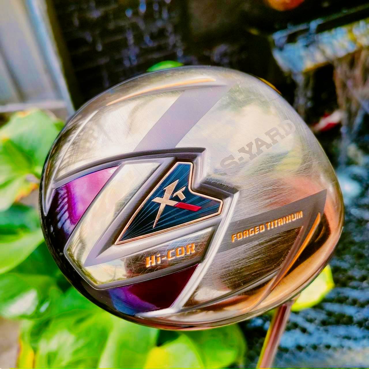 Driver S-YARD XT HI-COR หน้าเด้งจัด!!! ไม้กล์ฟพรีเมี่ยมญี่ปุ่น FORGED TITANIUM องศา 9.5 ก้าน TOUR AD FLEX S2 ประมาณ SR สภาพสวยนางฟ้า ตีไกลจัดแน่นอน!!! ไม้กอล์ฟพรีเมี่ยมมือสอง ของแท้ By NakaraLuxurious