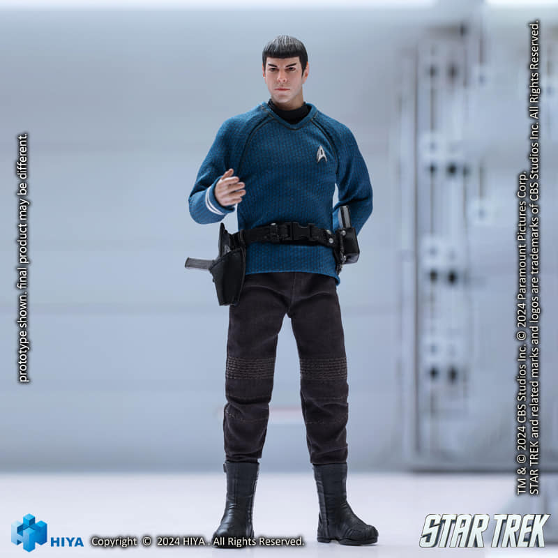 [พร้อมส่ง] Hiya toys ESS0266 EXQUISITE SUPER Series 1/12 : Star Trek 2009 - Spock