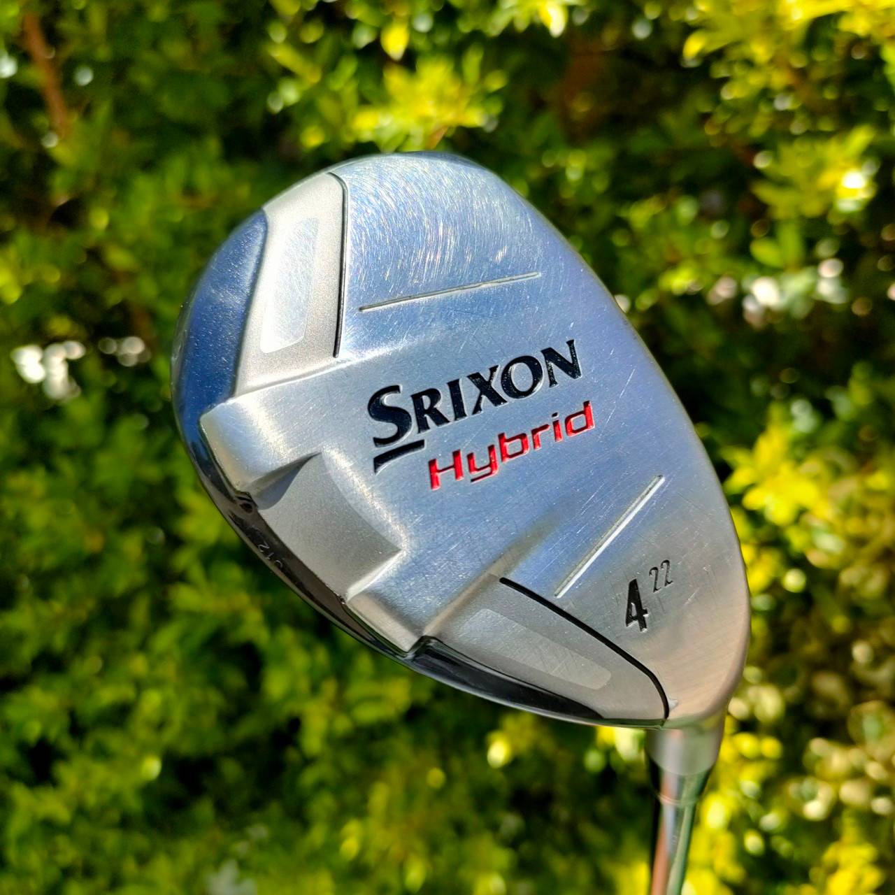 HYBRID 4 SRIXON องศา 22 ก้าน MIYAZAKI FLEX S พร้อม COVER เดิม , ของญี่ปุ่นแท้ๆ วัสดุดีมาก!! ก้านพรีเมี่ยม MIYAZAKI ไม้กอล์ฟมือสอง ของแท้ BY NakaraLuxurious