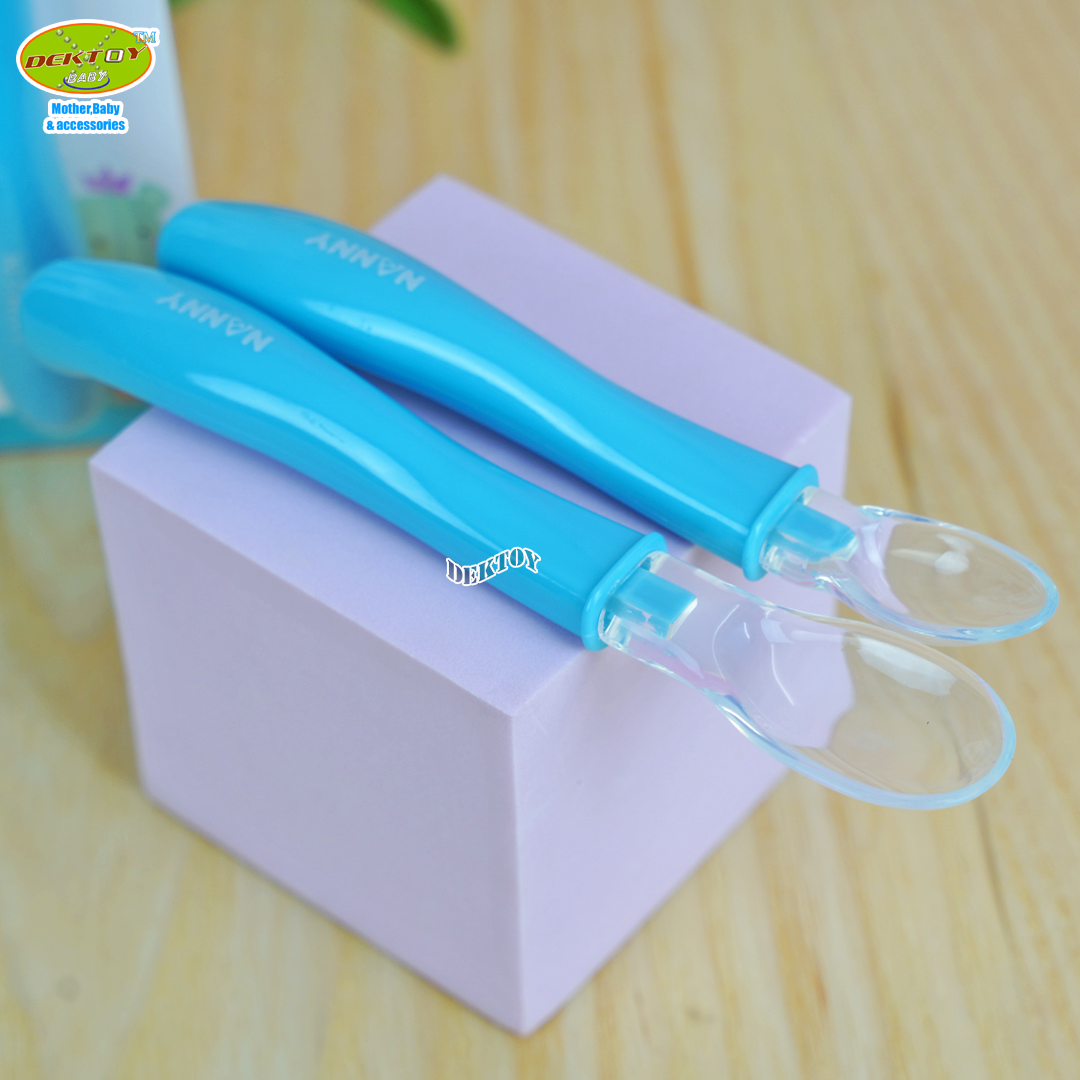 Nanny แนนนี่ ช้อนป้อนอาหารทารกปลายนิ่มซิลิโคน N5733