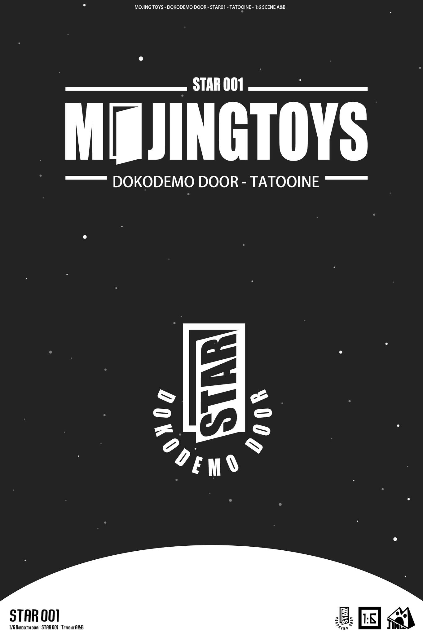 [สั่งจอง]mOjingToys STAR001 1/6 : Dokodemo Door Scene Series - Star Wars Tatooine