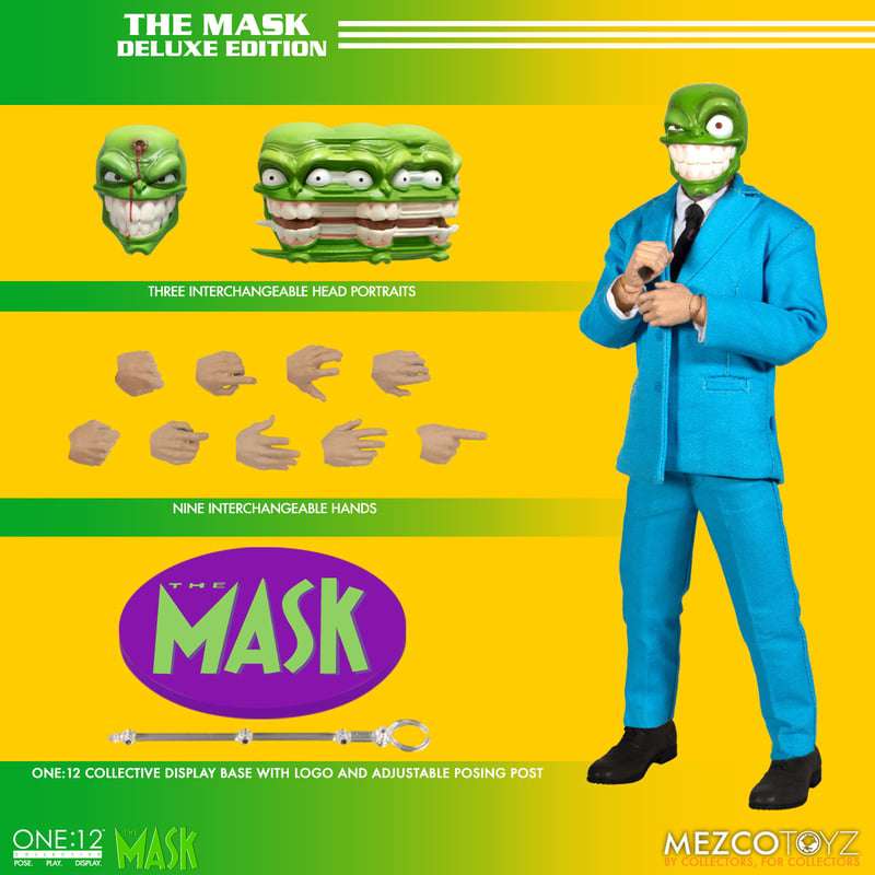 [พร้อมส่ง] Mezco toyz One:12 Collective The Mask Deluxe Edition