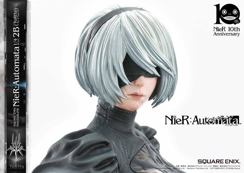 [สั่งจอง]Prime 1 Studio x Square Enix 1/4 scale SEM-02: NIER AUTOMATA 2B (YORHA NO. 2 TYPE B2)
