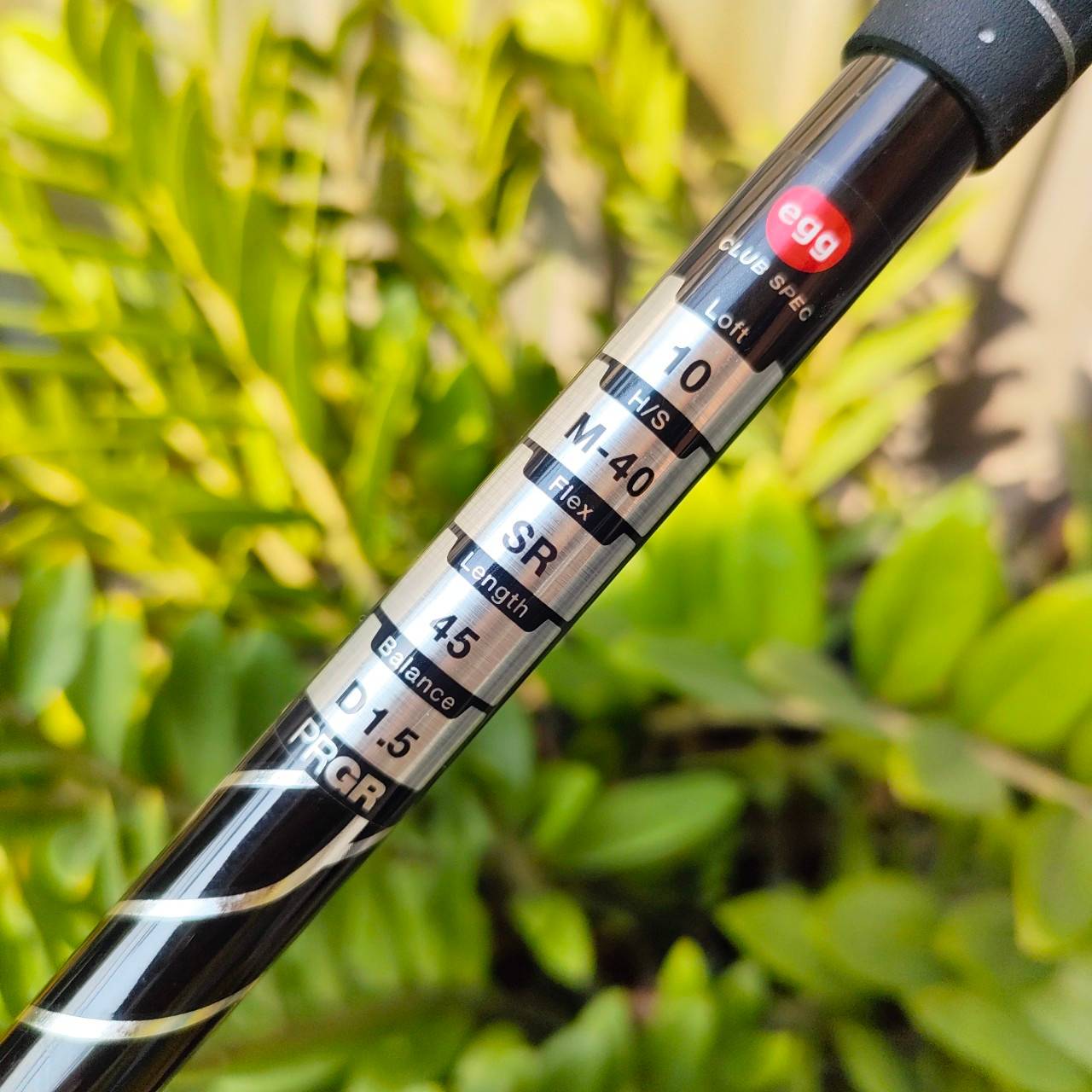 DRIVER PRGR EGG FORCE OF EGG องศา 10 ก้าน PRGR M-40 FLEX SHAFT สุดยอด Driver SUPER PREMIUM จากญี่ปุ่น หน้าสวีตสปอตกว้างมากๆ ตีง่าย ไม้กอล์ฟพรีเมี่ยมมือสอง ของแท้ By NakaraLuxurious