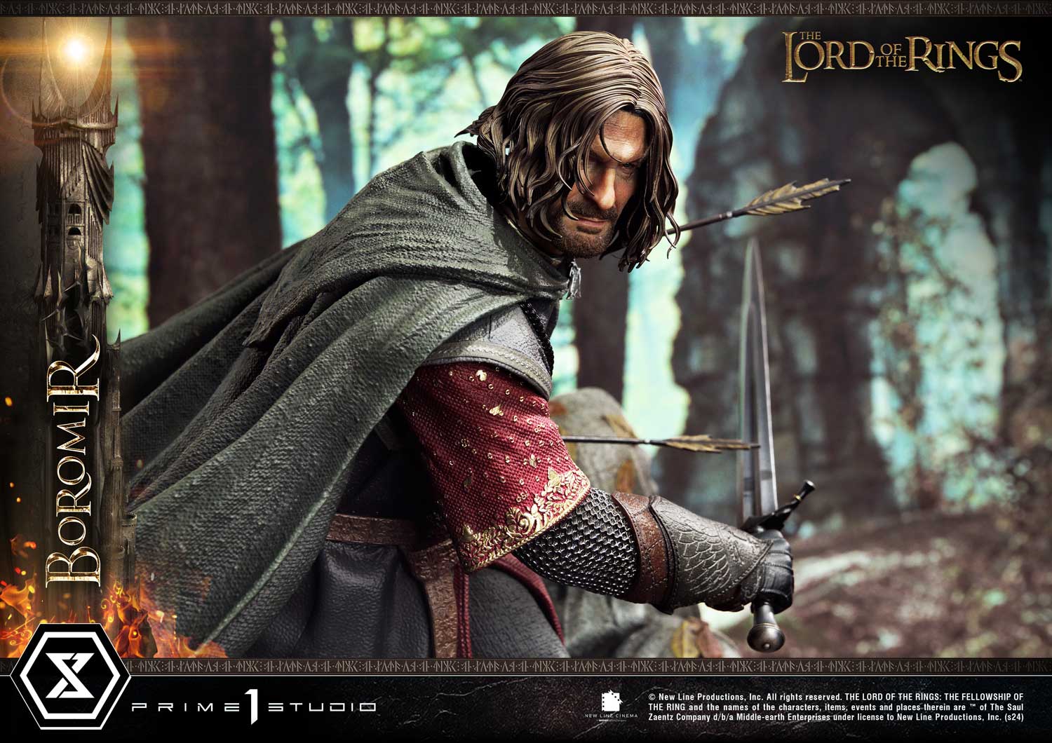 [สั่งจอง]Prime 1 Studio PMLOTR-11 : Boromir (The Lord of the Rings, The Fellowship of the Ring)