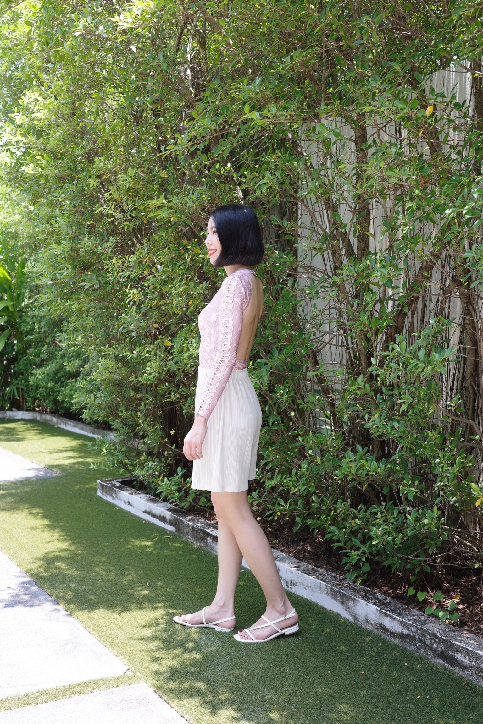 2MUAY BASIC รุ่น GJO7718 กางเกงอัดพลีทงานคุณภาพ BASIC SHORT PLEATED PANTS 12สี FREE SIZE