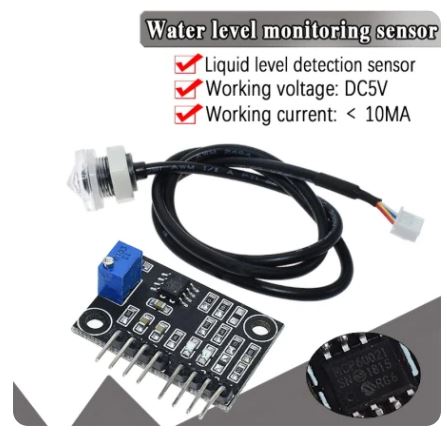 เซ็นเซอร์วัดระดับของเหลว น้ำ Liquid level sensor, liquid level detection sensor, water level monitoring sensor module
