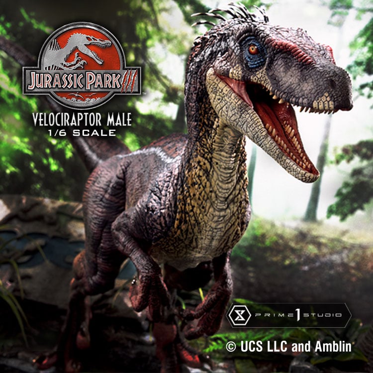 [สั่งจอง] Prime 1 Studio : LMCJP-10: Velociraptor Male (Jurassic Park 3)