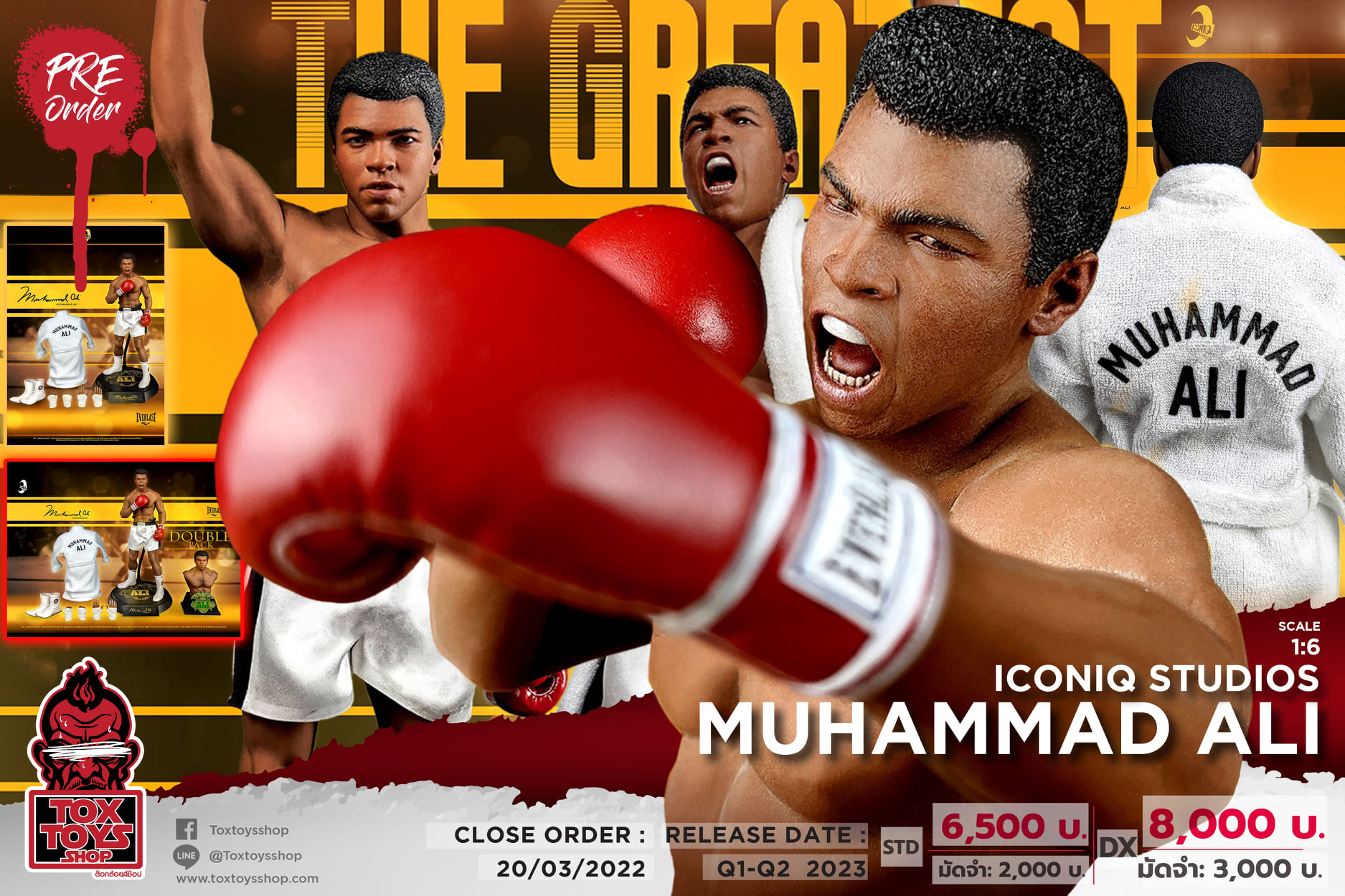 [สั่งจอง]Iconiq Studios 1/6 : Muhammad Ali