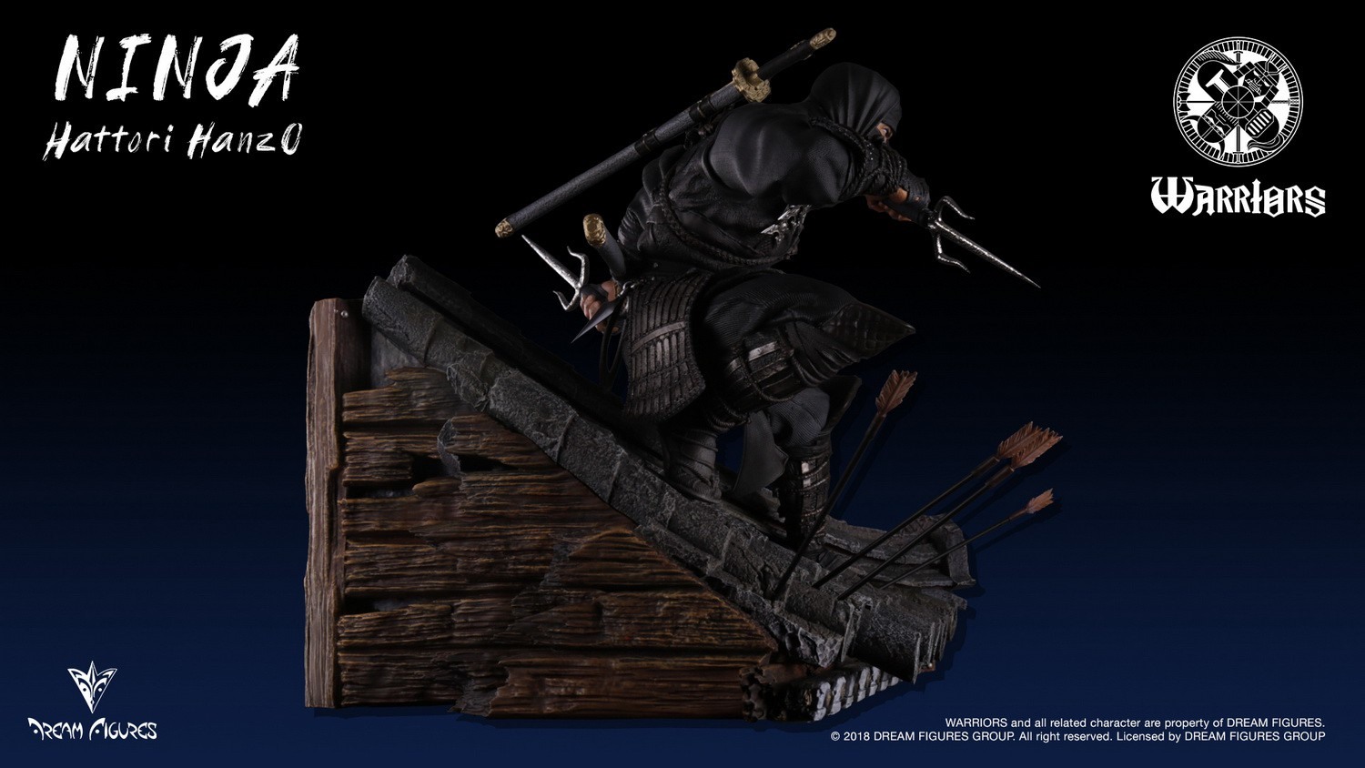 [สั่งจอง]Dream Figures 1/4 Scale - WARRIORS: NINJA HATTORI HANZO
