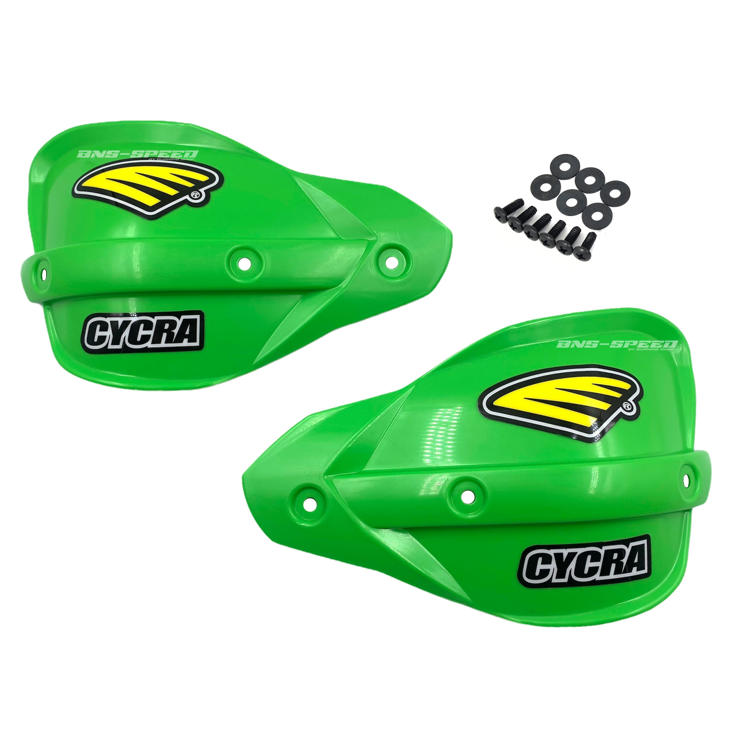 ใบการ์ดแฮนด์ Cycra Enduro สีเขียว