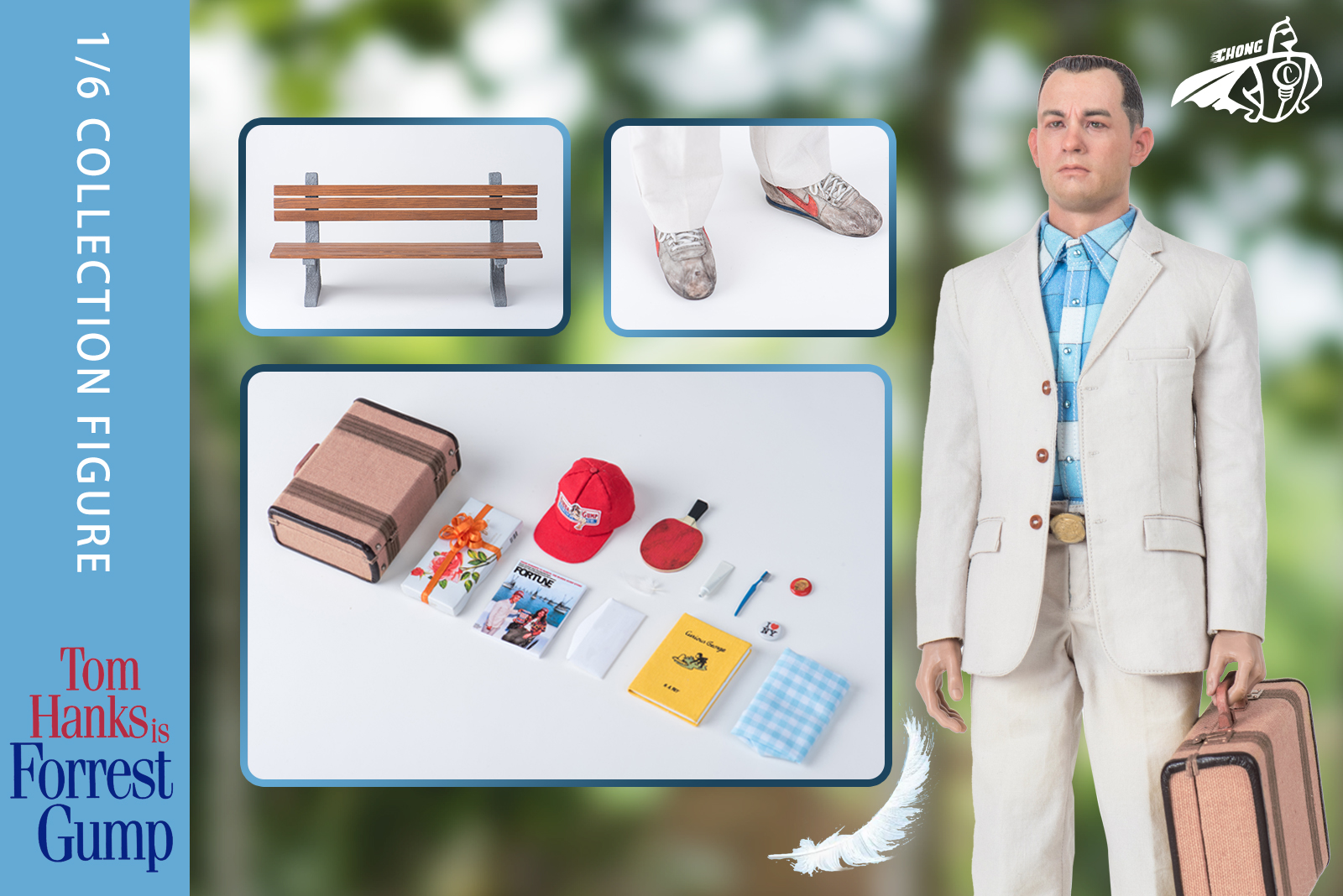 [สั่งจอง] CHONG Toys CHONG C003 1/6 : Forrest Gump - Tom Hanks