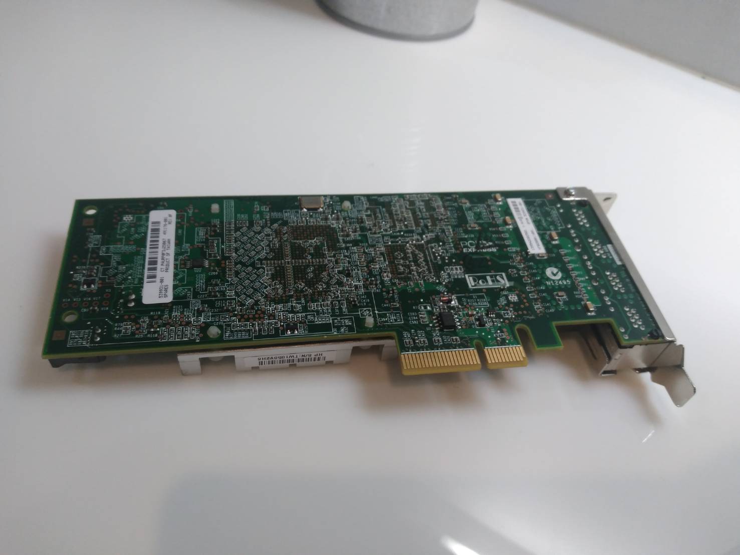 HP NC375T Quad Port PCIe Gigabit Server Network Card 539931-001 491176-001 ขาสั้น