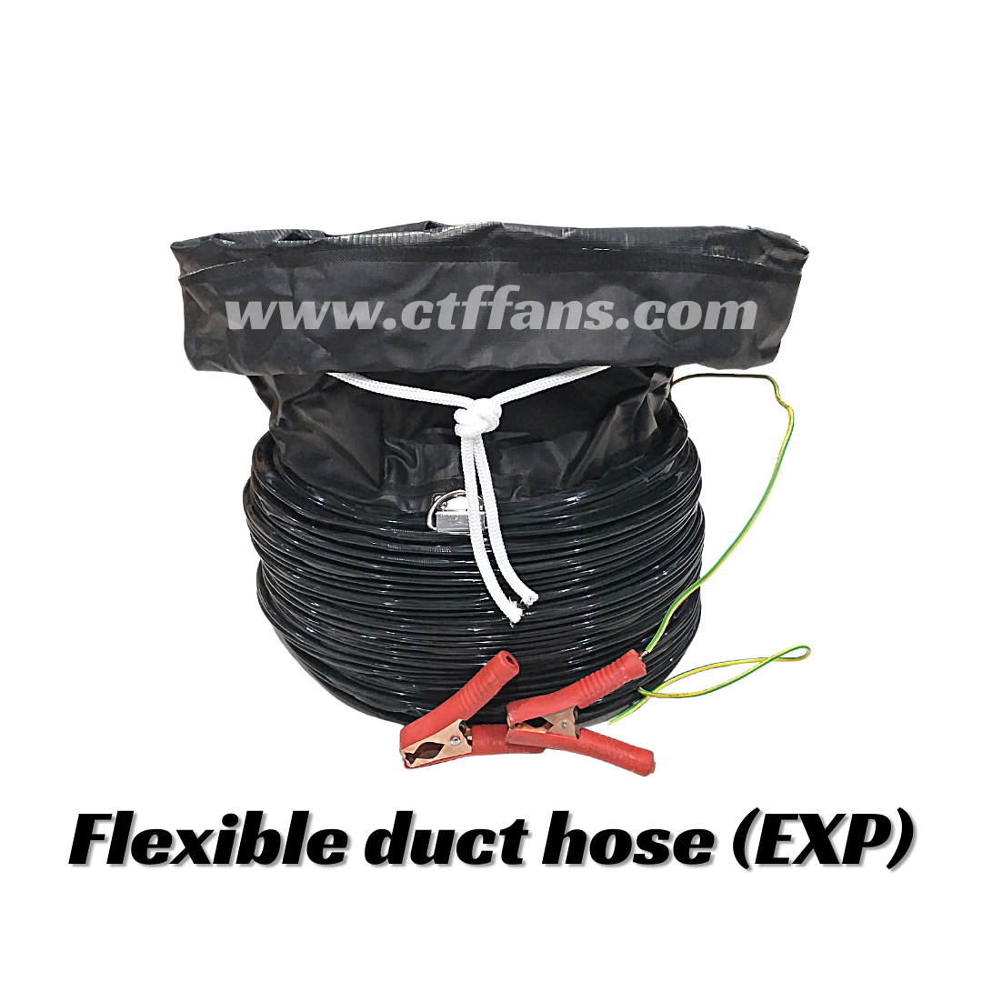 ท่อส่งลมแบบมีสายดิน (Explosion-proof)