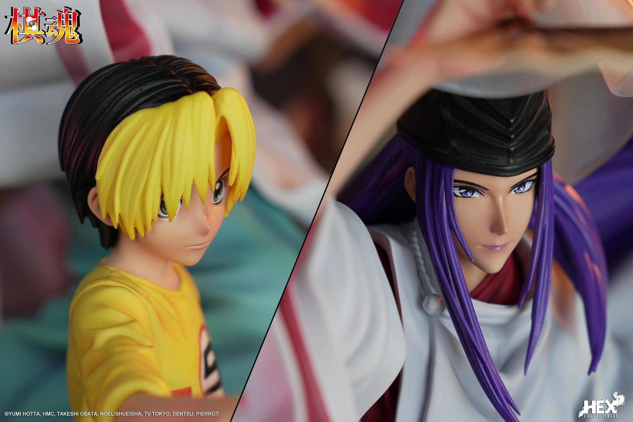 [สั่งจอง]HEX Collectibles 1/6 : Hikaru no Go-Shindou Hikaru & Fujiwara no Sai: The Divine Move