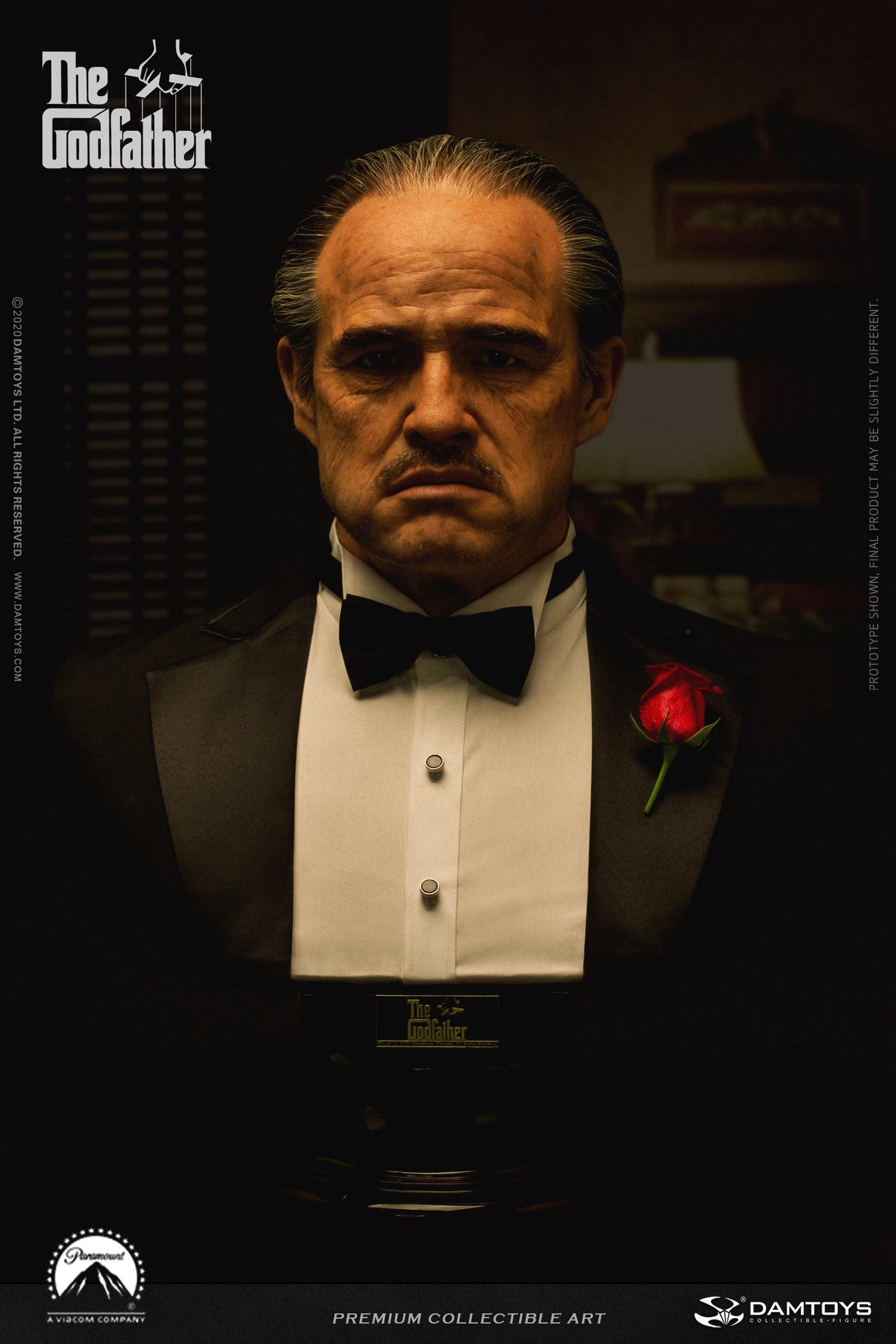 [สั่งจอง]DAMTOYS CS017 1/1 Life-Size Bust : "The Godfather" 1972 Edition