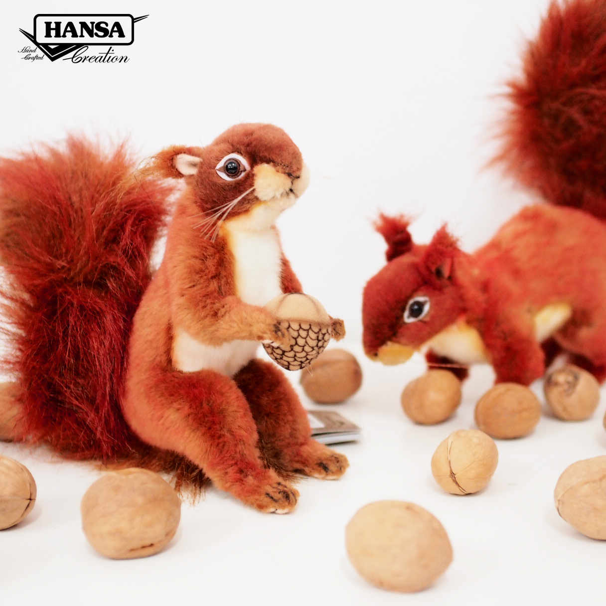 8337 Red Squirrel 23 cm L