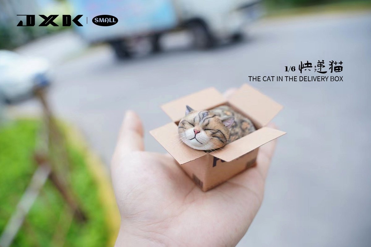 [สั่งจอง]JXK small JS2213 1/6 : The Cat In The Delivery Box