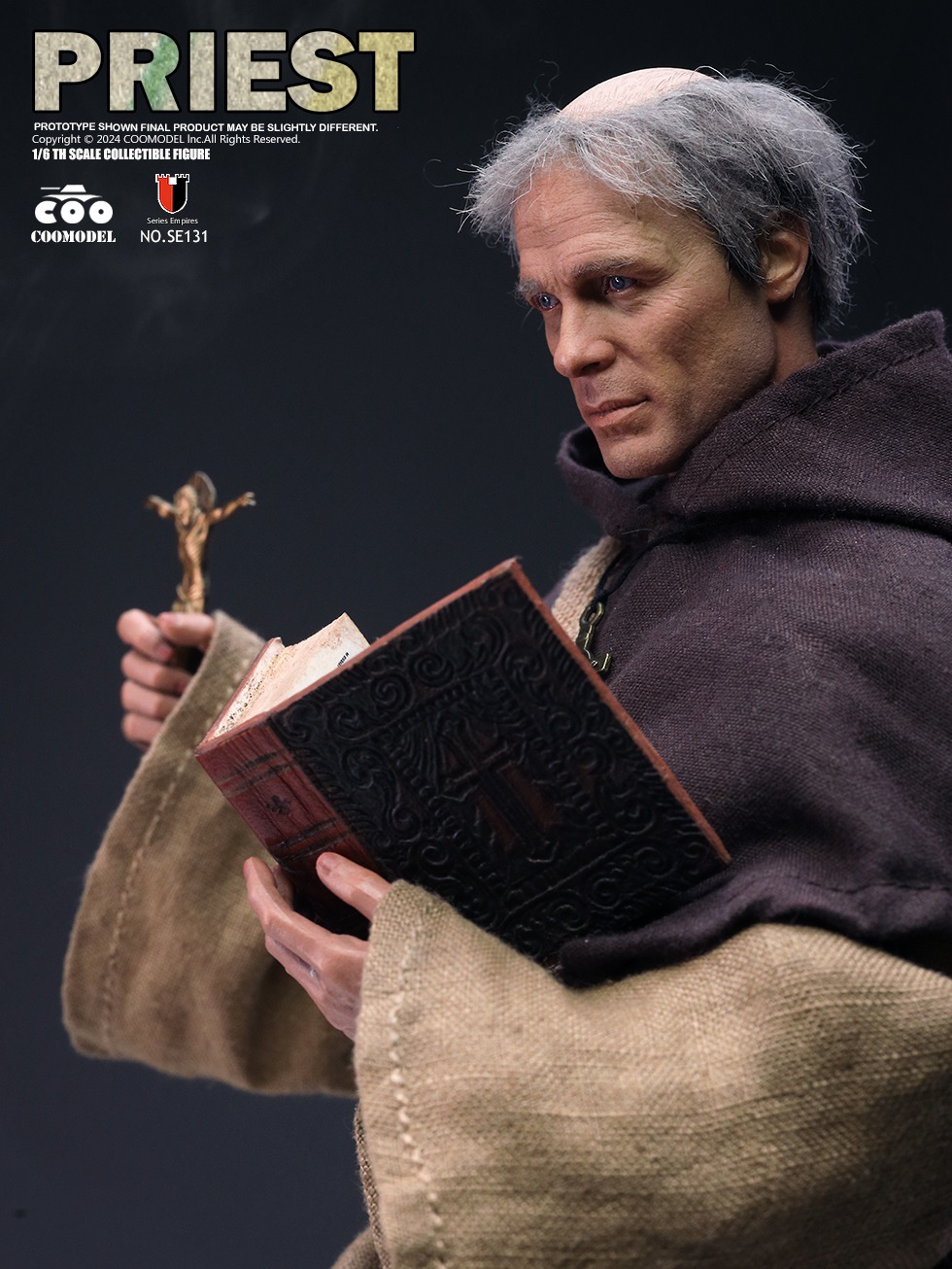 [สั่งจอง] COOMODEL 1/6 SE131 : SERIES OF EMPIRES - MEDIEVAL PRIEST
