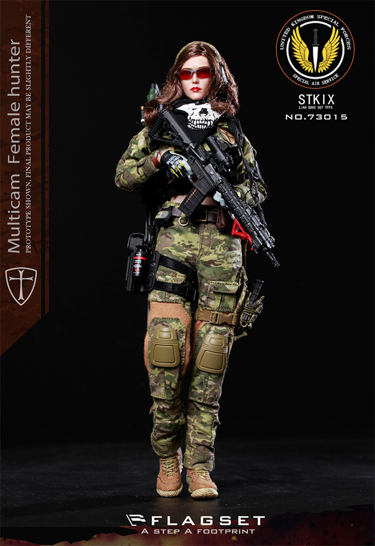 [สั่งจอง] FLAGSET FS-73015 Multicam Female Hunter: MC War Angel - Angela