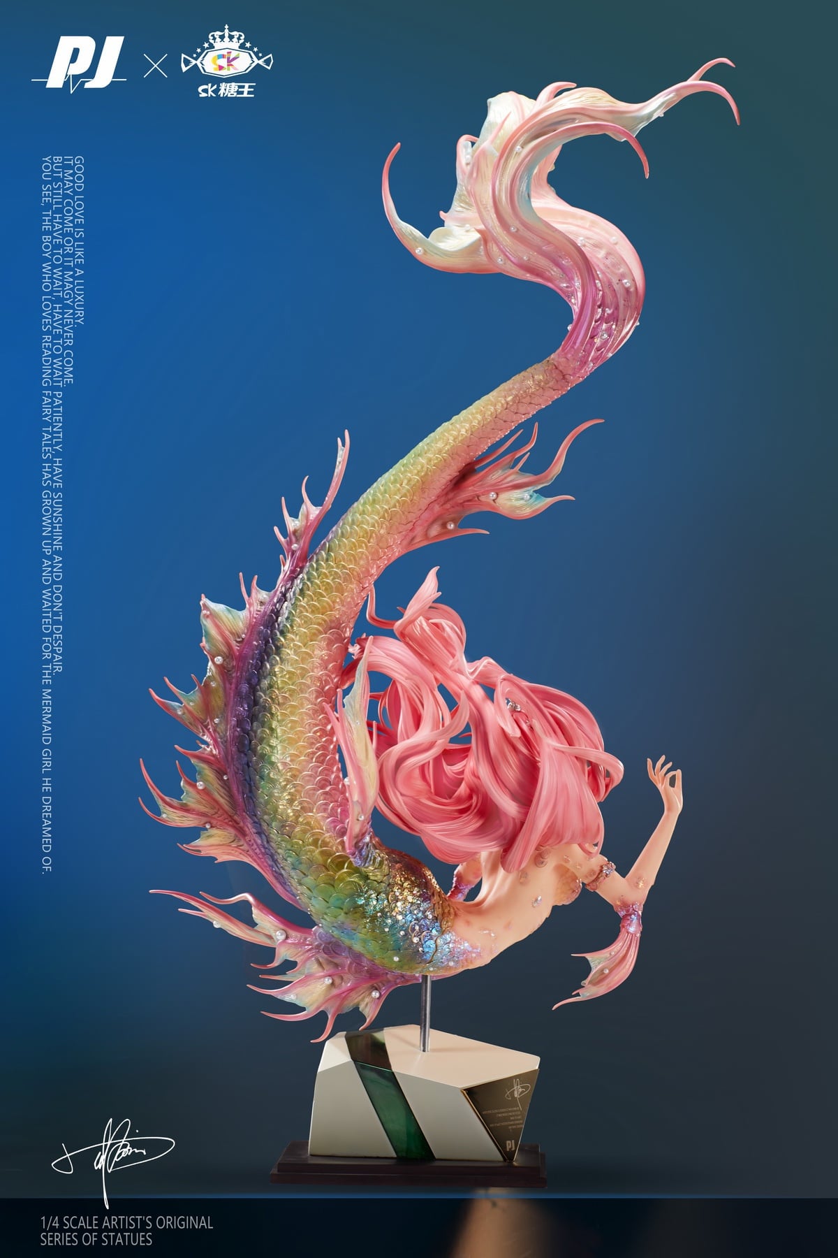 [สั่งจอง]PIJI X "SUGAR KING" Zhou YI 1/4 : Artist Series Statue "Don't Cry" - Mermaid