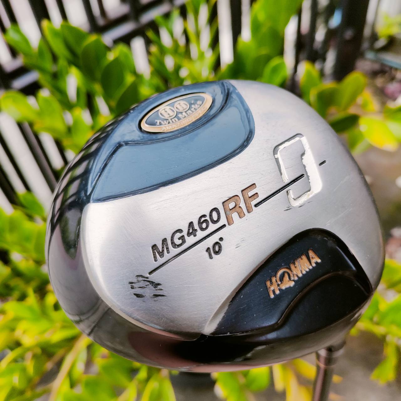Driver HONMA TWIN MARK MG460 RF ก้าน ARMRQ856 * 1 ดาว * FLEX R ก้านถักอย่างดี หัวใหญ่ ตีง่าย ตีไกล ก้านส่งสุด เสียงเพราะ ไม้กอล์ฟพรีเมี่ยมมือสอง ของแท้ By NakaraLuxurious
