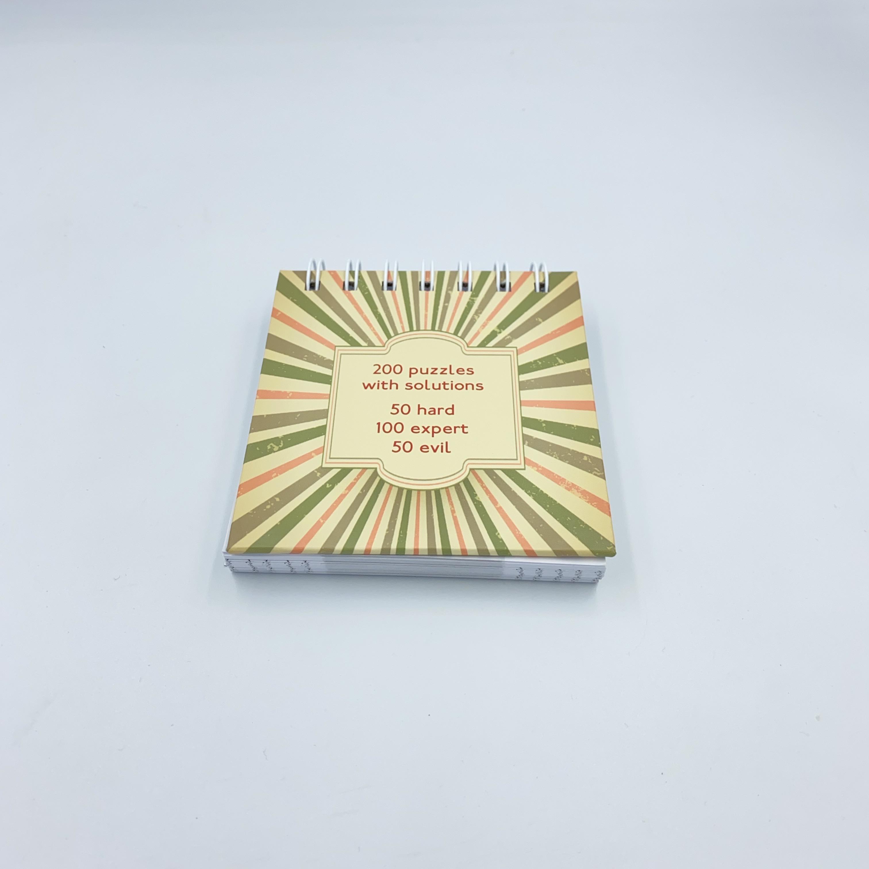 หนังสือซูโดกุ เลขอาราบิก Pocket Sudku 200 puzzles with solutions